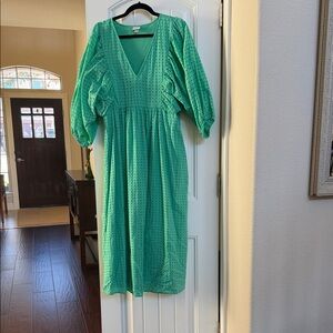 a new day Green Long Sleeve Dress